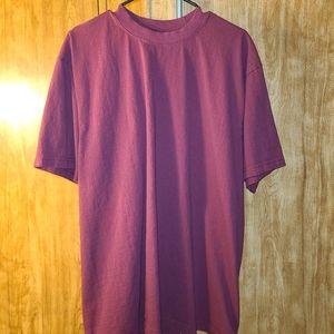 Maroon t-shirt